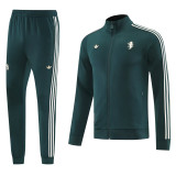 2025-26 JUV Dark green Jacket Tracksuit #08