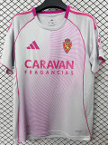 2025-26 Zaragoza Pink Fans Soccer Jersey
