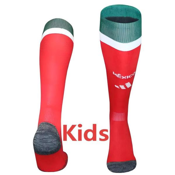 2026-27 Mexico Home Red Kids Socks(儿童)