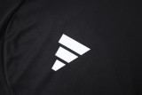 2025-26 Al-Ahli Saudi Black Training Short Suit #D25257
