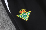 2025-26 Real Betis Black Jacket Tracksuit