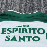 2003-2004 Sporting Lisbon Home Kids Retro Soccer Jersey