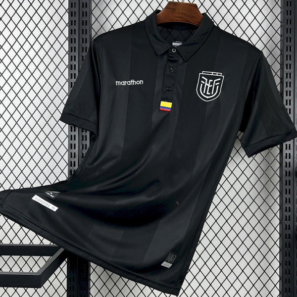 2025-26 Ecuador Black Special Edition Fans Soccer Jersey (有纽)