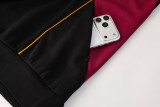 2025-26 Roma Black Hoodie Tracksuit (卫衣套装)