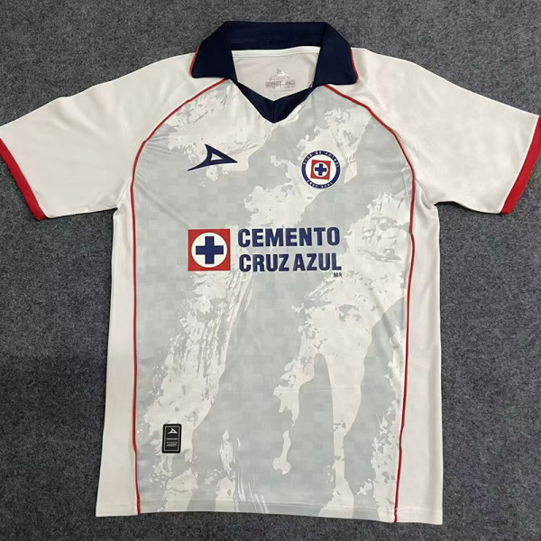 2025-26 Cruz Azul White Special Edition Fans Soccer Jersey