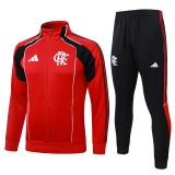 2025-26 Flamengo Red Jacket Tracksuit #A25109