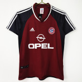 2001-2002 Bayern Home Retro Soccer Jersey