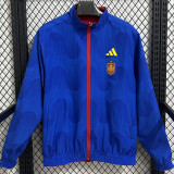 2025-26 Spain Red & Blue Double Sided Windbreaker (双面风衣)