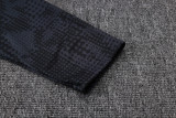 2025-26 ACM Black Kids Half Pull Tracksuit #E25198(童装)(半拉链)