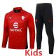 2025-26 ACM Red Kids Half Pull Tracksuit #E25205(童装)(半拉链)