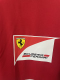 2025-26 F1 Ferrari Red Casual Polo Racing Suit (有领)