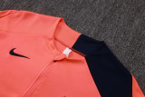 2025-26 BAR Orange Kids Half Pull Tracksuit #E25203(童装)(半拉链)