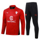 2025-26 ACM Red Half Pull Tracksuit #B25143(半拉链)