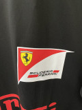 2025-26 F1 Ferrari Black Casual T-Shirts Racing Suit (圆领)