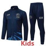 2025-26 Napoli Royal blue Kids Jacket Tracksuit #E25201(童装)