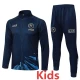 2025-26 Napoli Royal blue Kids Jacket Tracksuit #E25201(童装)