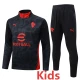 2025-26 ACM Black Kids Half Pull Tracksuit #E25198(童装)(半拉链)