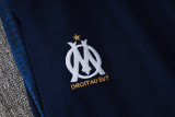 2025-26 Marseille Royal blue Kids Half Pull Tracksuit #E25197(童装)(半拉链)