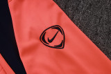 2025-26 BAR Orange Kids Half Pull Tracksuit #E25203(童装)(半拉链)