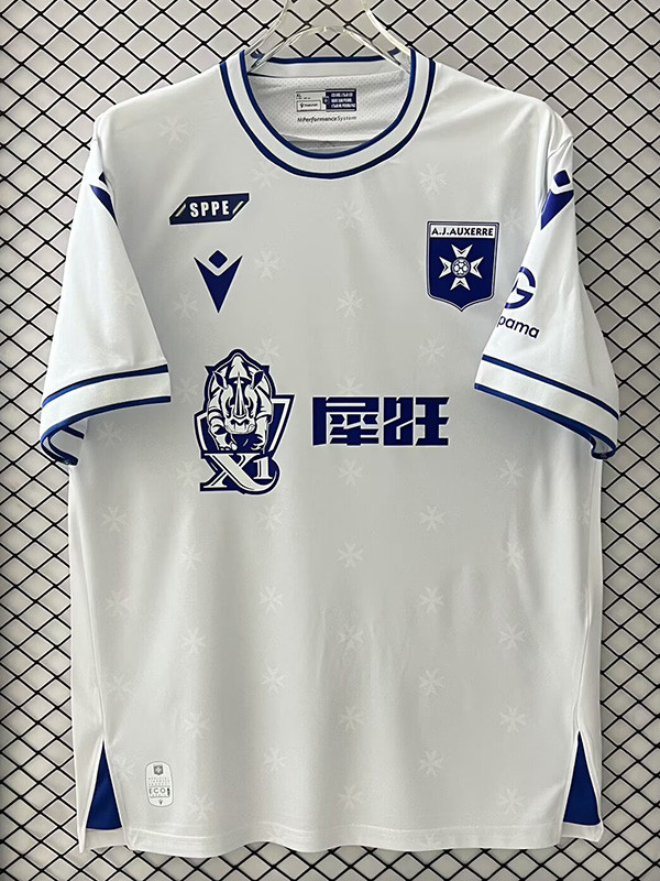 2025-26 Auxerre Home Fans Soccer Jersey