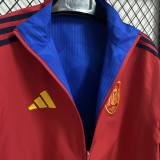 2025-26 Spain Red & Blue Double Sided Windbreaker (双面风衣)