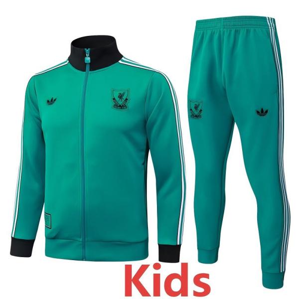 2025-26 LIV Green Kids Jacket Tracksuit #E25200(童装)