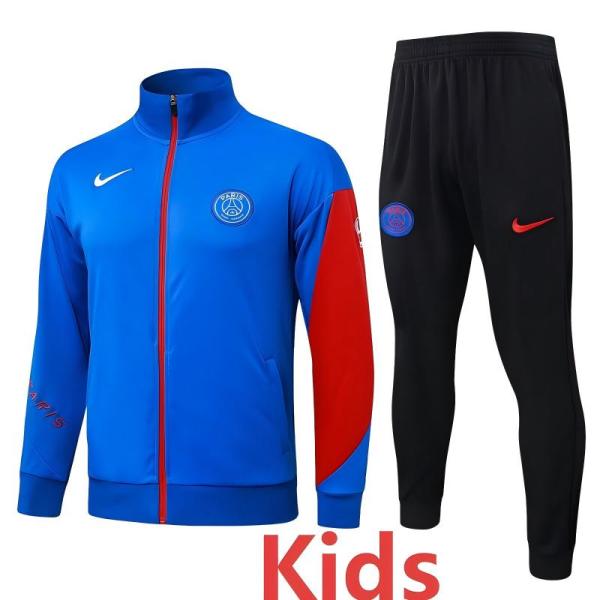 2025-26 PSG Fancy blue Kids Jacket Tracksuit #E25210(童装)