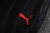 2025-26 ACM Black Kids Half Pull Tracksuit #E25198(童装)(半拉链)