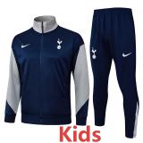2025-26 TOT Royal blue Kids Jacket Tracksuit #E25204(童装)
