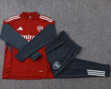 2025-26 ARS Jujube red Kids Half Pull Tracksuit #E25195(童装)(半拉链)