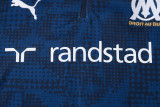 2025-26 Marseille Royal blue Kids Half Pull Tracksuit #E25197(童装)(半拉链)