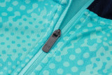2025-26 Marseille Lake blue Kids Half Pull Tracksuit #E25194(童装)(半拉链)