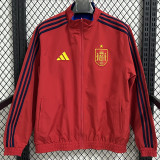 2025-26 Spain Red & Blue Double Sided Windbreaker (双面风衣)