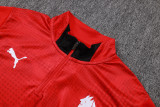 2025-26 ACM Red Kids Half Pull Tracksuit #E25205(童装)(半拉链)