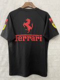 2025-26 F1 Ferrari Black Casual T-Shirts Racing Suit (圆领)