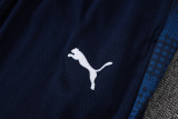 2025-26 Marseille Lake blue Kids Half Pull Tracksuit #E25194(童装)(半拉链)