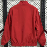 2025-26 Spain Red & Blue Double Sided Windbreaker (双面风衣)