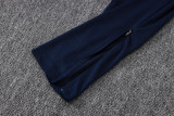 2025-26 Marseille Lake blue Kids Half Pull Tracksuit #E25194(童装)(半拉链)