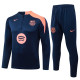 2025-26 BAR Royal blue Half Pull Tracksuit #B25140(半拉链)