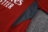 2025-26 ARS Jujube red Kids Half Pull Tracksuit #E25195(童装)(半拉链)