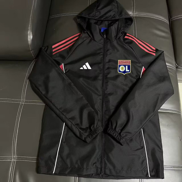 2026-27 Lyon Black Windbreaker