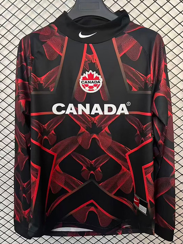 2026-27 Canada Special Edition Goalkeeper Long Sleeve Soccer Jersey (长袖)