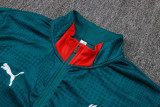 2025-26 ACM Green Kids Half Pull Tracksuit #E25221(童装)(半拉链)