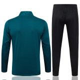 2025-26 ACM Green Kids Half Pull Tracksuit #E25221(童装)(半拉链)