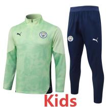 2025-26 LIV Light green Kids Half Pull Tracksuit #E25212(童装)(半拉链)