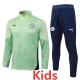2025-26 LIV Light green Kids Half Pull Tracksuit #E25212(童装)(半拉链)
