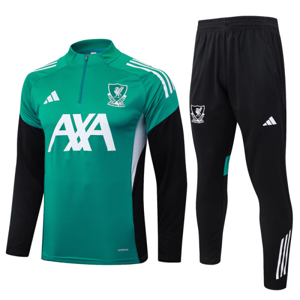 2025-26 LIV Green Half Pull Tracksuit #B25138(半拉链)