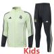 2025-26 RMA Light green Kids Jacket Tracksuit #E25217(童装)