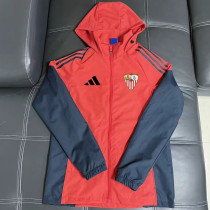 2026-27 Sevilla Red Windbreaker