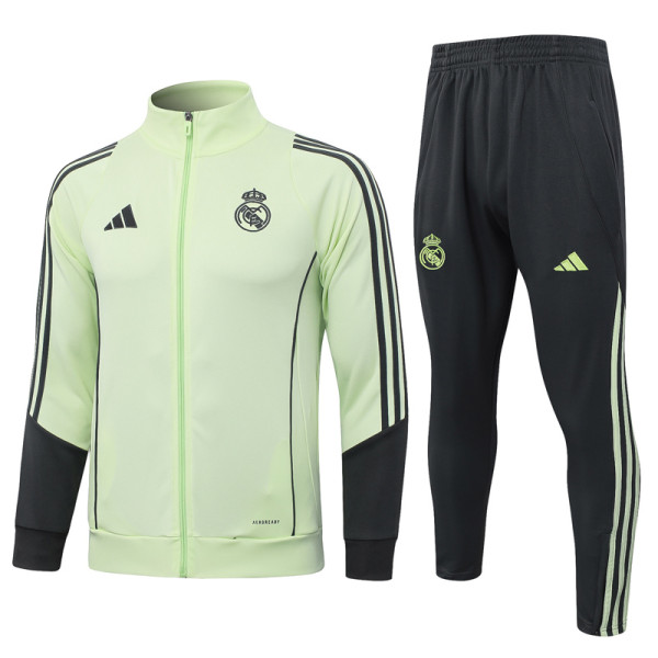 2025-26 RMA Light green Jacket Tracksuit #A25113